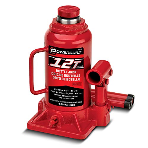 Powerbuilt 647501 Heavy Duty 12-Ton Bottle Jack