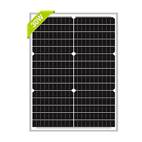 Newpowa 30w Watts 12v Monocrystalline Solar Panel Module Rv Marine Boat