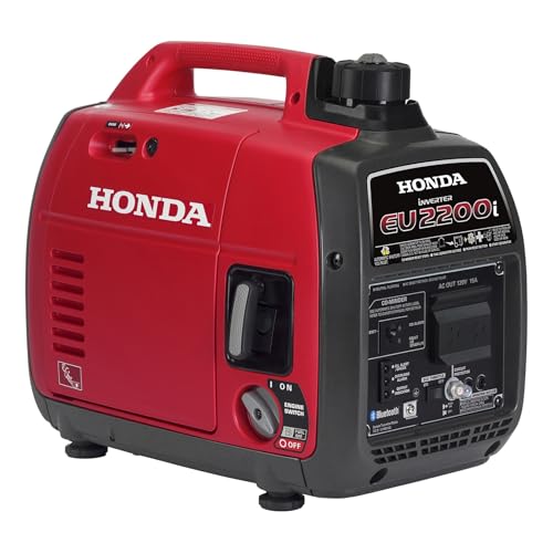 Honda 664240 EU2200i 2200 Watt Portable Inverter Generator with...
