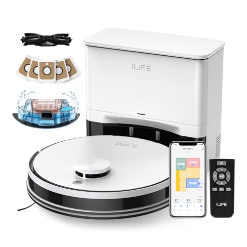 ILIFE A30 Pro Robot Vacuum and Mop, Self Emptying Station for 60...
