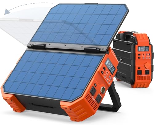 BLAVOR Portable Power Station 1600W (Peak 3200W), Built-in Solar...