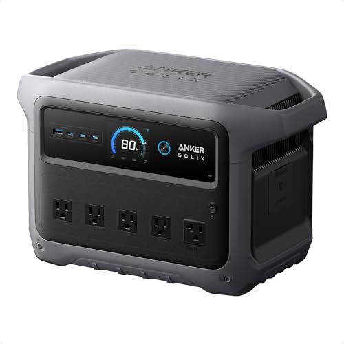 Anker SOLIX C1000 Gen 2 Portable Power Station, 2,000W (Peak...