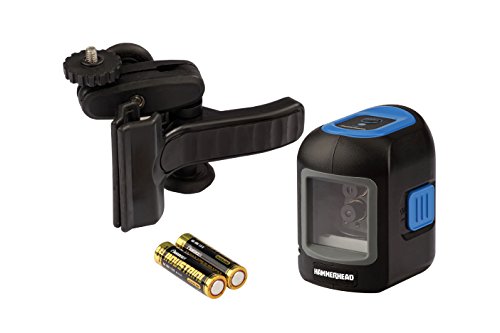 Compact Self-Leveling Cross Line Laser with Clamp