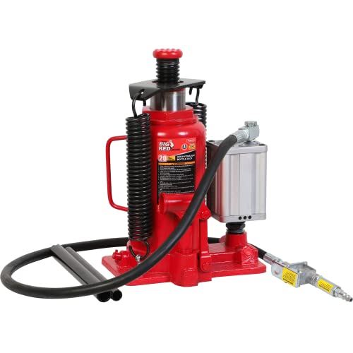 Torin Big Red Air Hydraulic Bottle Jack, 20 Ton Capacity