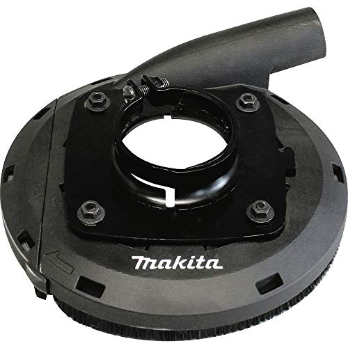 Makita 195386-6 7" Dust Extraction Surface Grinding Shroud, Red