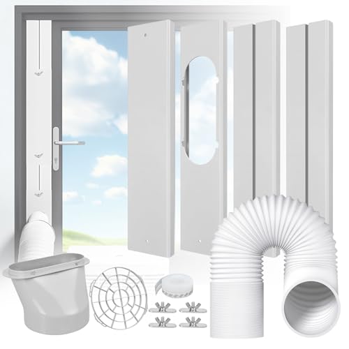 cocobeen Portable Air Conditioner Window Kit - Adjustable...