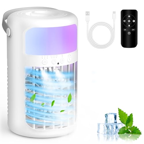 Portable Air Conditioner, 2025 Upgraded 4-IN-1 Ultra-Quiet Design...