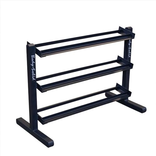 Body-Solid Three-Tier Horizontal Dumbbell Rack (GDR363)