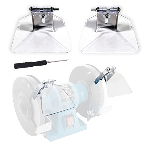 Bench Grinder Eye Shield, 2 Pcs Grinder Eyeshield Replacement Kit...