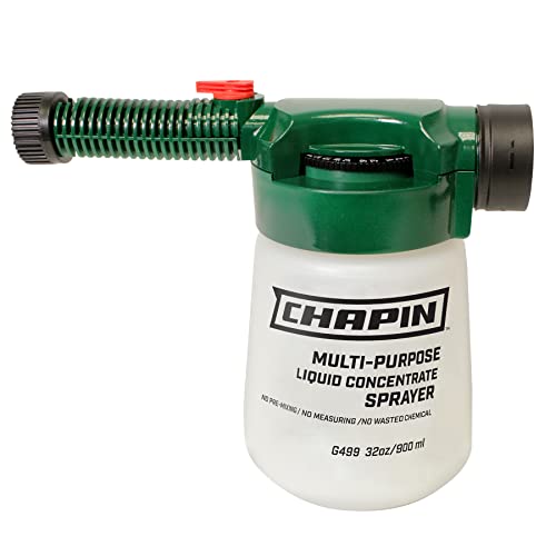 RE Chapin MFG Works G499 Adjustable Rate Dial Hose End Sprayer,...