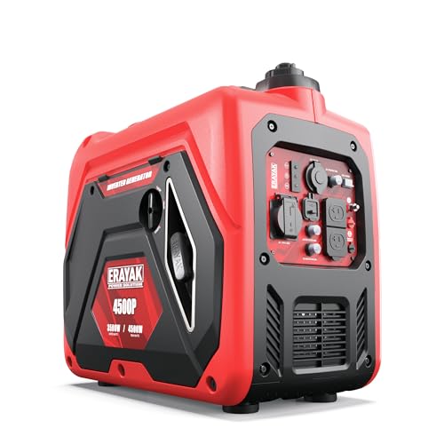 ERAYAK 4500W Portable Inverter Generator for Home Use, Super...