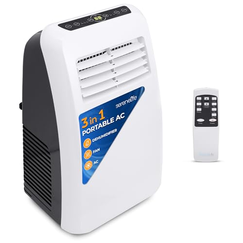 3-in-1 Portable Air Conditioner with Built-in Dehumidifier...