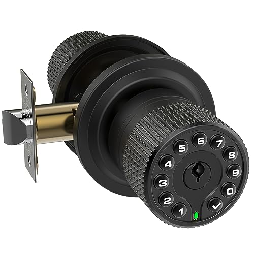 iulock Keypad & Key Smart Door Lock, 50 User Codes, Waterproof,...