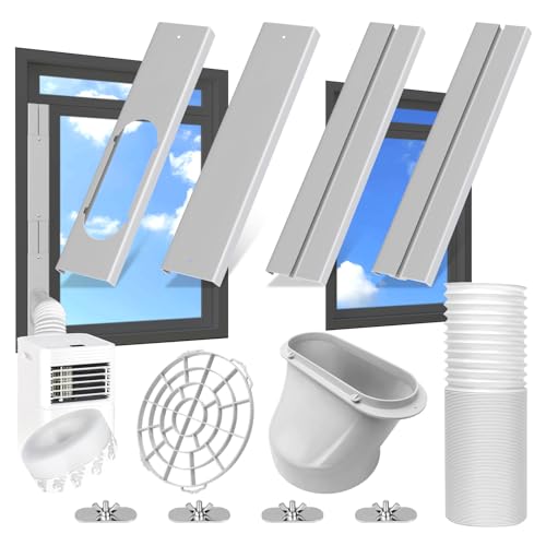 Upgrade Portable Air Conditioner Window Kit with 5.9Inch Exhaust...