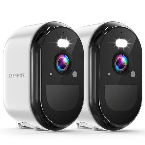 2K Security Cameras Wireless Outdoor, WiFi Battery Powered Indoor...