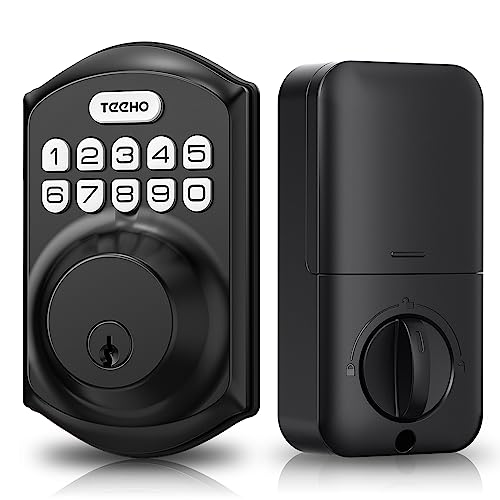 TEEHO TE001 Keyless Entry Door Lock with Keypad - Smart Deadbolt...