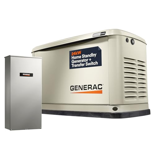 Generac Guardian 24kW Home Standby Generator with 200 Amp...