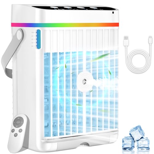 Portable Air Conditioners, 1250ml Mini Air Conditioner Portable...