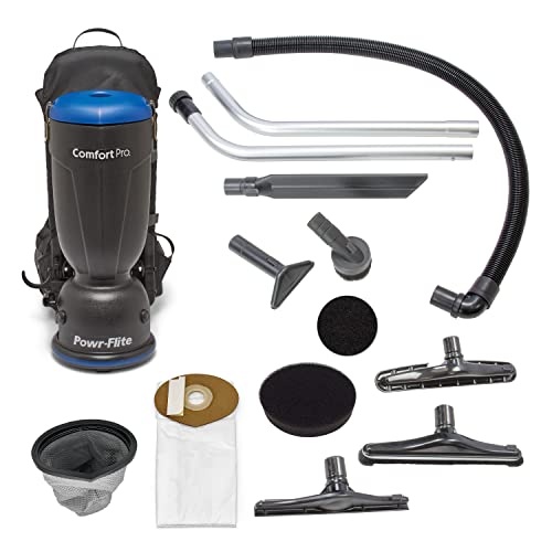 Powr-Flite BP6S Comfort Pro Backpack Vacuum