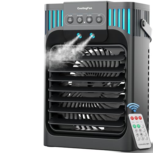 Portable Air Conditioner, LEAEYFE 3 Higher Speeds With 1200ml...