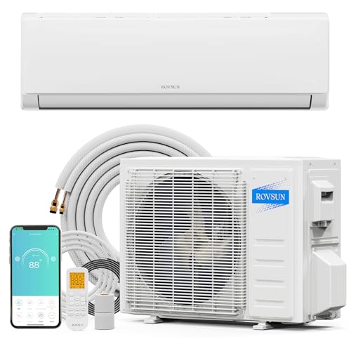 ROVSUN 9000 BTU Wifi Enabled Mini Split Air Conditioner & Heater...