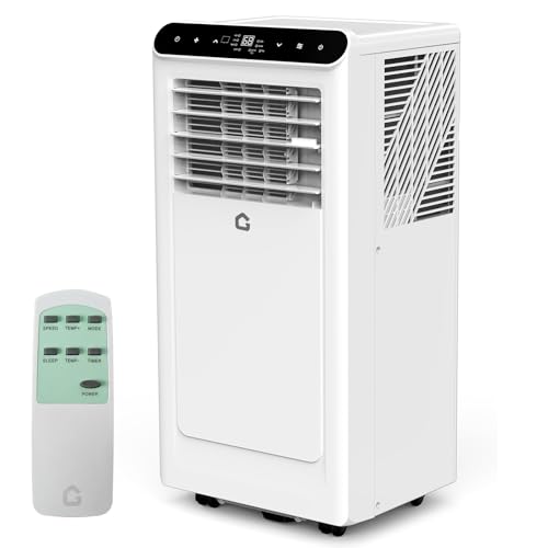 GarveeHome Portable Air Conditioners 8000 BTU, Efficient 3 in-1...