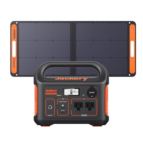 Jackery Solar Generator 300, 293Wh Backup Lithium Battery with...