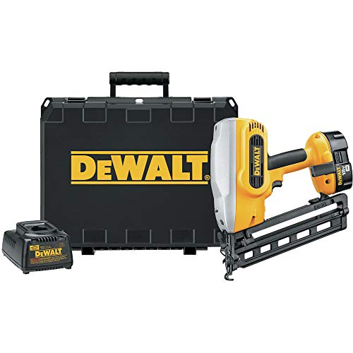 DEWALT DC618K XRP 18-Volt Cordless 16 Gauge 20 Degree Angled Finish Nailer Kit