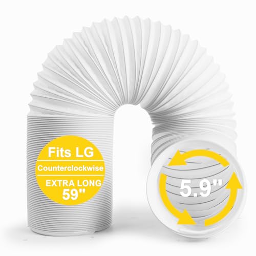 Portable Air Conditioner Hose, 5.9" Diameter Anti-Clockwise...