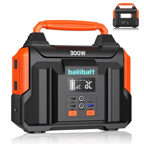 Portable Power Station 300W 257wh Lithium Battery Bailibatt Small...
