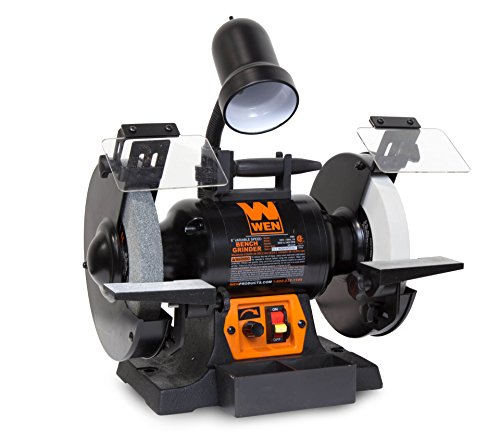 WEN BG4280 5-Amp 8-Inch Variable Speed Bench Grinder with...