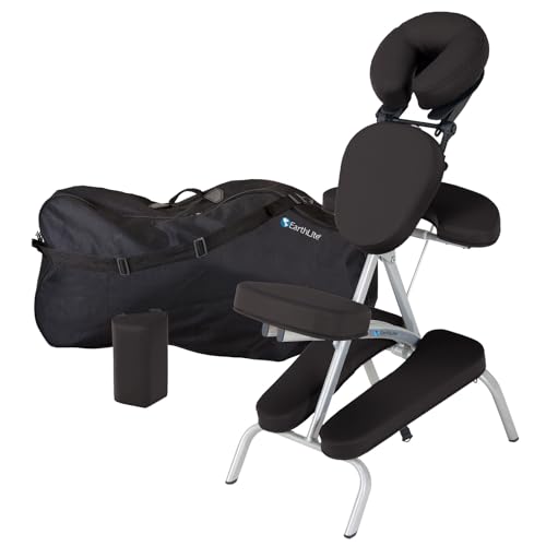 EARTHLITE Portable Massage Chair Package VORTEX - Portable, Compact, Strong and Lightweight