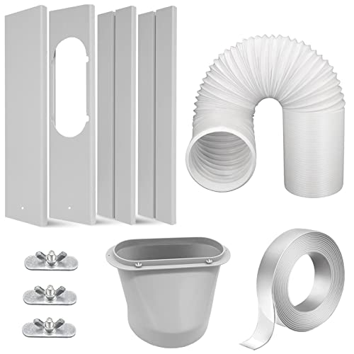 FFXWTSF Portable Air Conditioner Window Kit with 5.9” Exhaust...