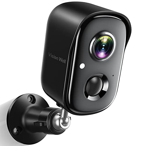 Security Cameras Wireless Outdoor, 2K Battery Powered AI Motion...