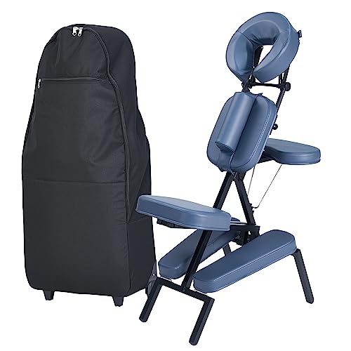 Master Massage Professional Lightweight, Portable Chair BLUE