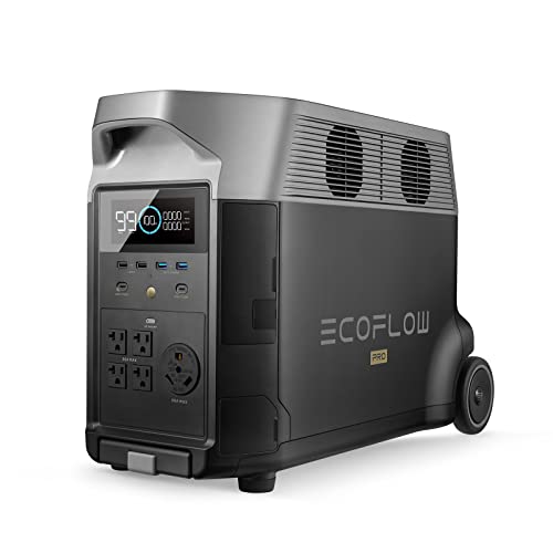 EF ECOFLOW Portable Power Station 3600Wh DELTA Pro, 120V AC...