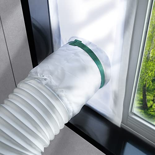 Loviga Portable Air Conditioner Window Kit, Window Vent Kit Seal...