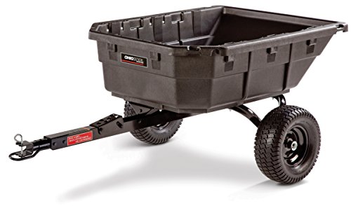 Ohio Steel 4048P-HYB Poly Swivel Hybrid Dump Cart, 15 cu.ft.,...