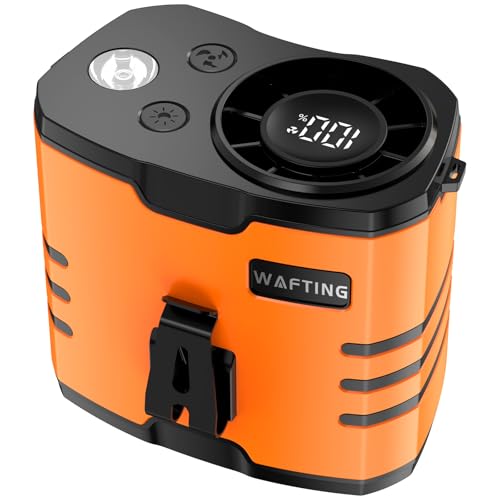 WAFTING Portable Waist Fan - High-Speed Belt Fan, 10-Speed...