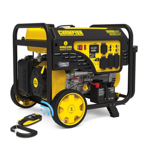 Champion Power Equipment 10,000-Watt Wireless Remote Start Home...