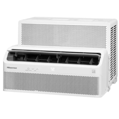 Hisense 8,000 BTU Smart Inverter Window Air Conditioner Easy...