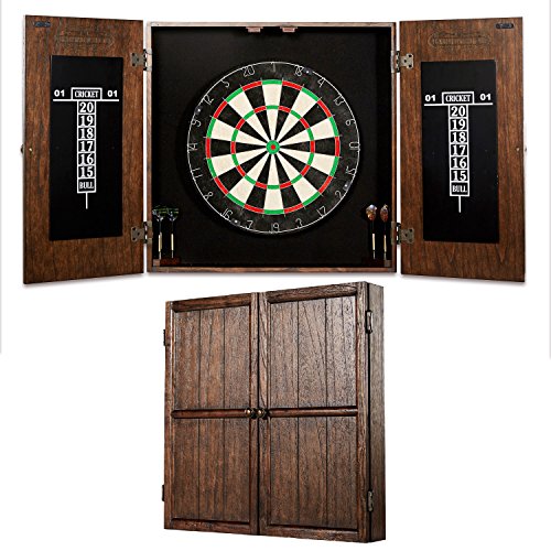 Barrington Premium Bristle Dartboard Cabinet Set