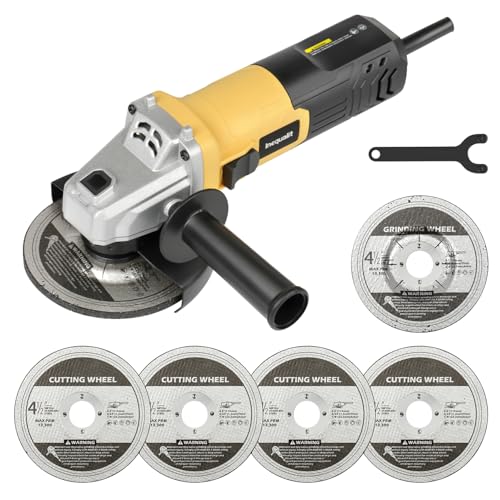 Inequalit Angle Grinder, 4.0-Amp 4-1/2 Inch Corded Angle Grinder,...