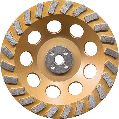 Makita A-96425 24 Segment Turbo Anti-Vibration Diamond Cup Wheel,...