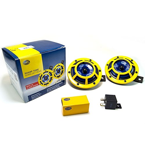 HELLA H31000001 Yellow/Set Sharp Tone Horn Kit Protective