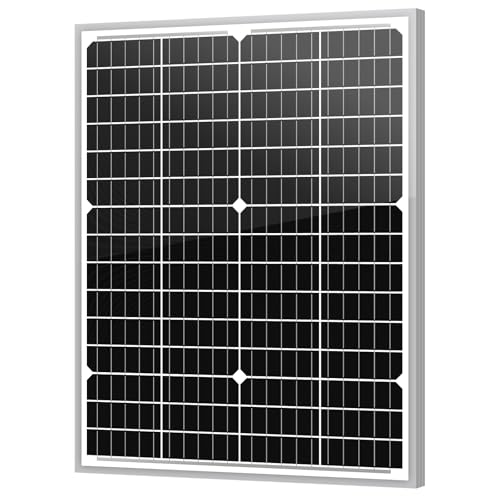 Newpowa 30w Watts 12v Monocrystalline Solar Panel Module Rv Marine Boat