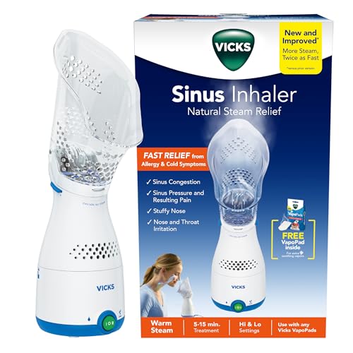 Vicks Personal Sinus Steam Inhaler Face Steamer