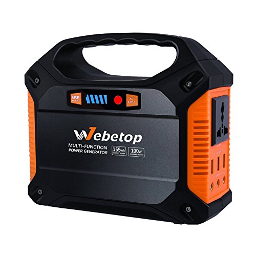Webetop 155Wh 42000mAh Portable Generator Inverter
