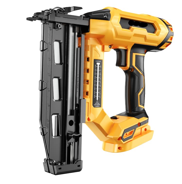 Ecarke Finish Nailer 16 Gauge Compatible with Dewalt 20V Battery,...