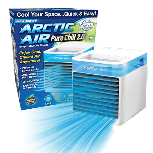 Arctic Air Pure Chill 2.0 Evaporative Air Cooler by Ontel -...
